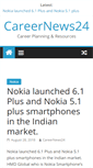 Mobile Screenshot of careernews24.com